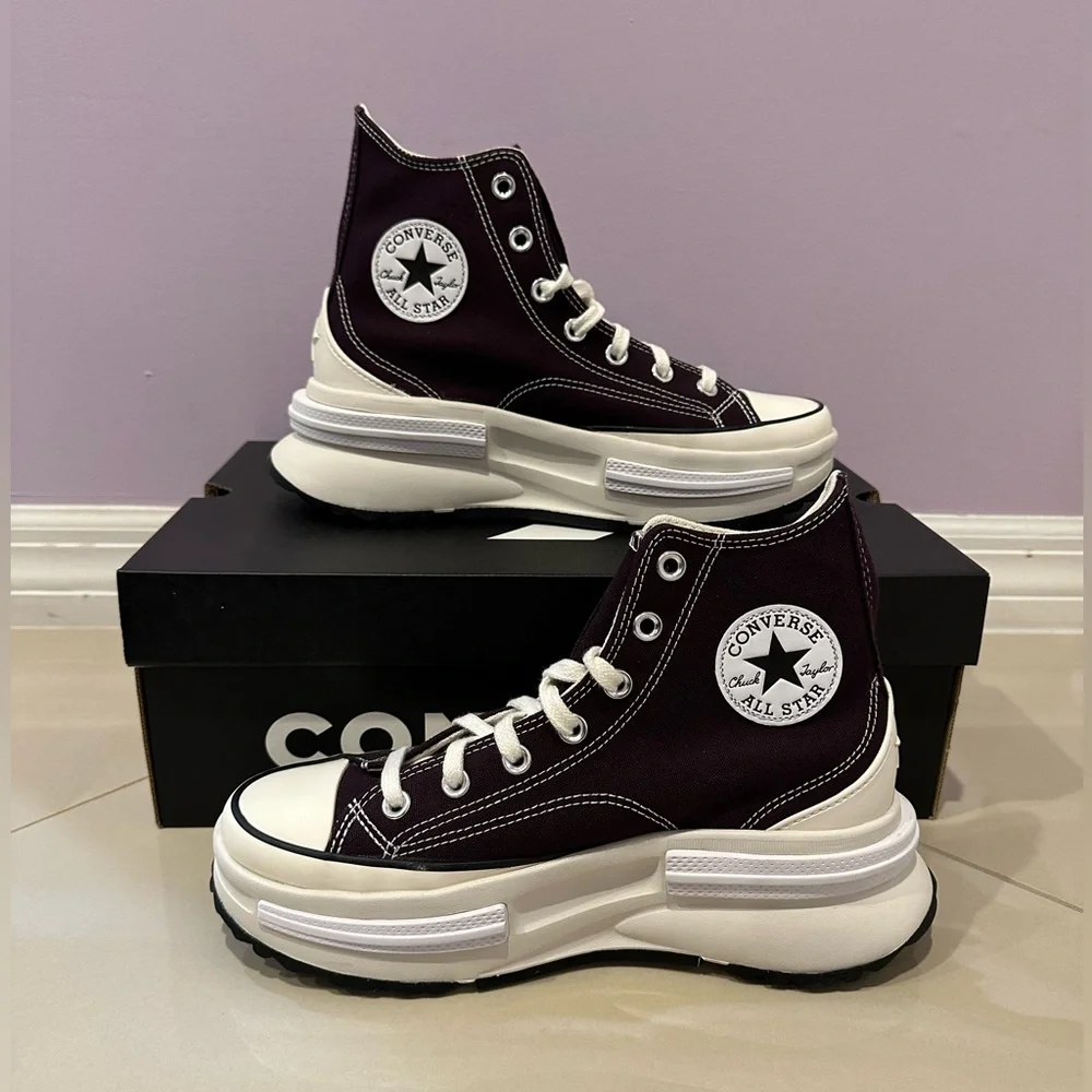 NIB Converse Run Star Legacy CX High Top Platform Sneakers - Picture 8 of 15
